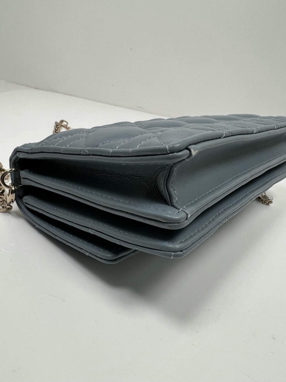 My Dior Mini Bag Cloud Blue Cannage Lambskin - Picture 8 of 15
